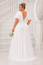 Mono largo curvy Novia manga New York