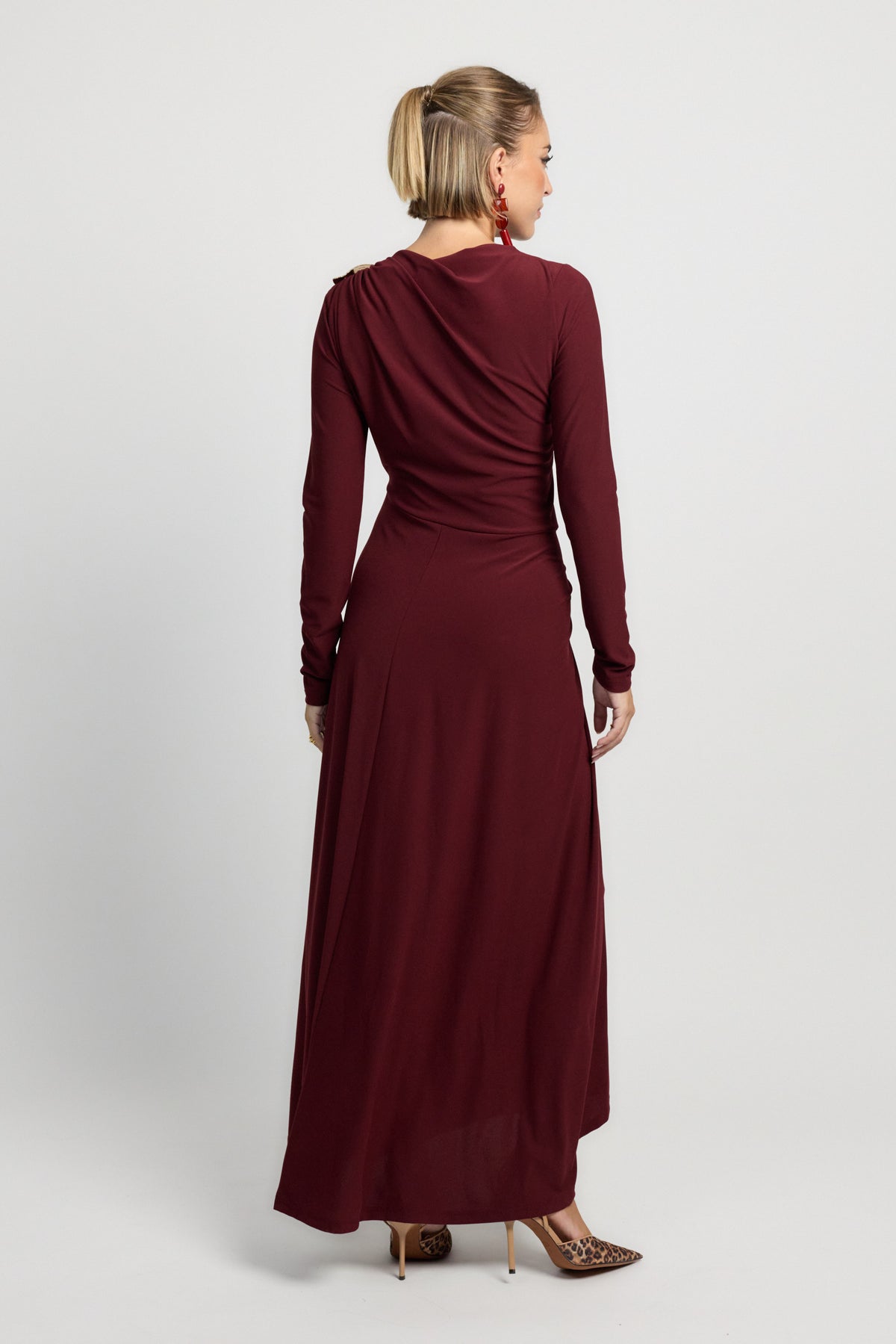 Vestido midi largo Elsa