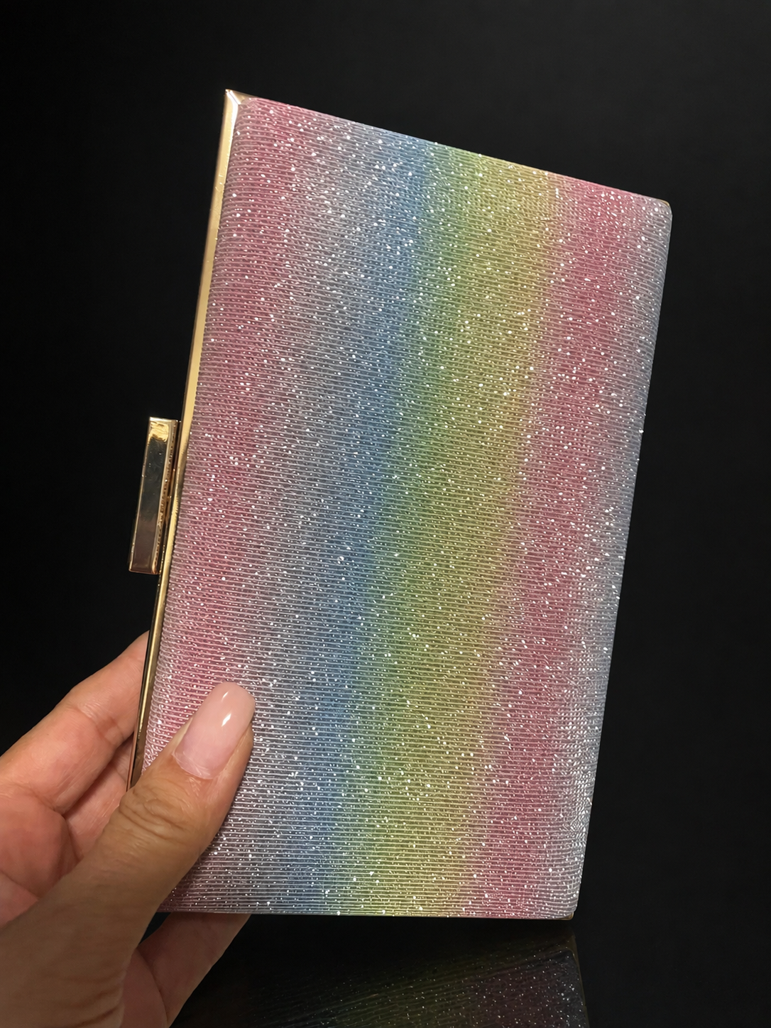 Bolso clutch multicolor