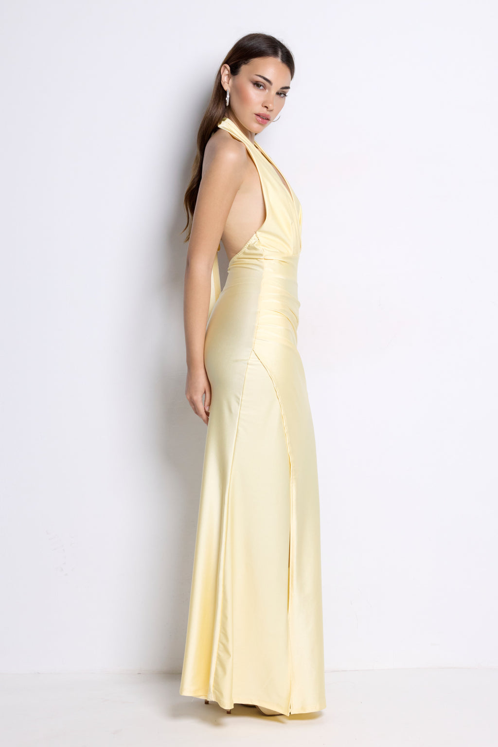 Vestido largo Ara