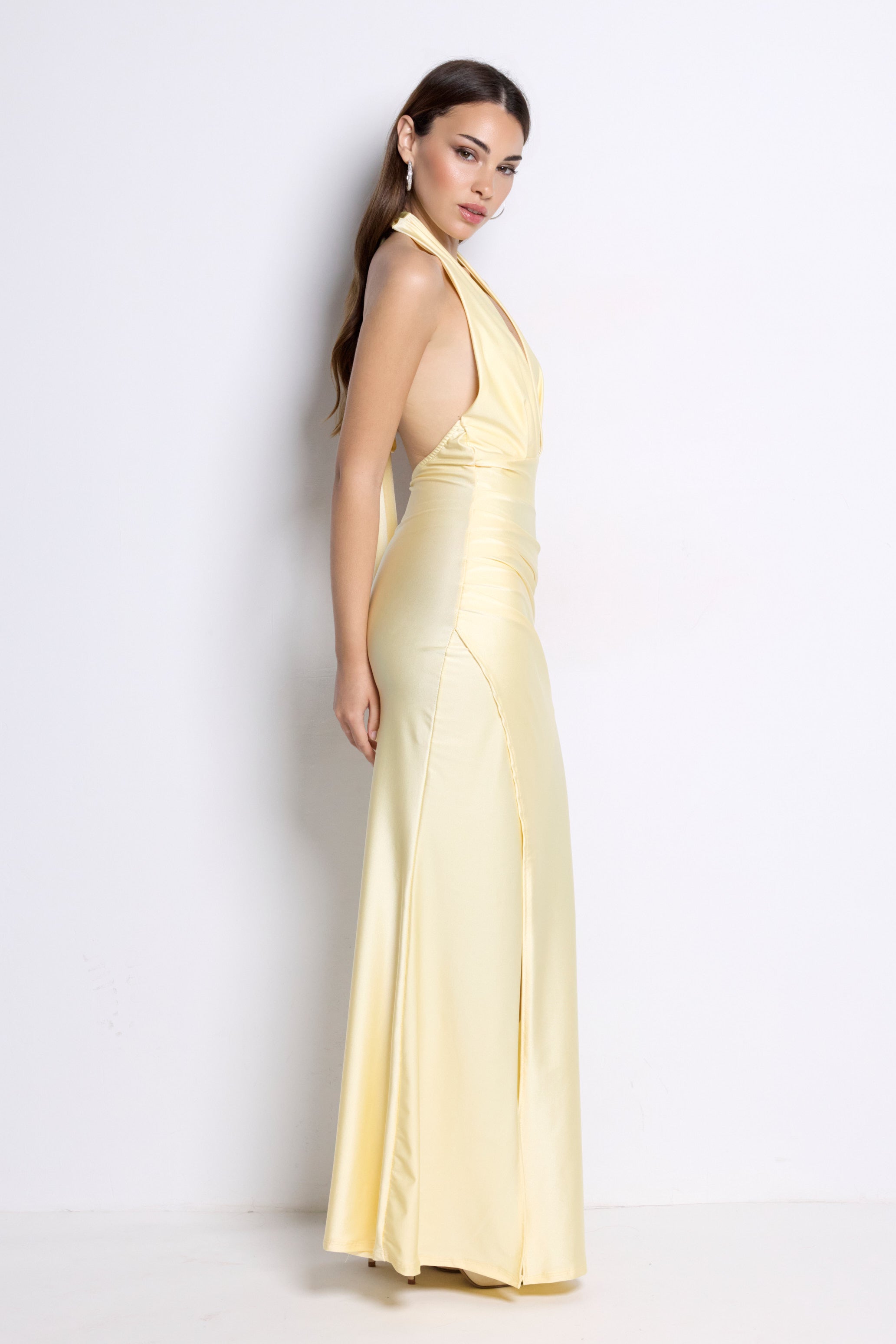 Vestido largo Ara