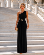 Vestido largo Celine Negro
