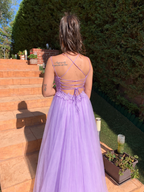 Vestido largo Miss Bliss Lila