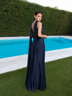 Vestido largo Beberly Marino