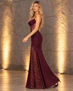 Vestido largo Fabiana Burdeos