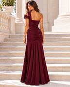 Vestido largo Fiama Burdeos