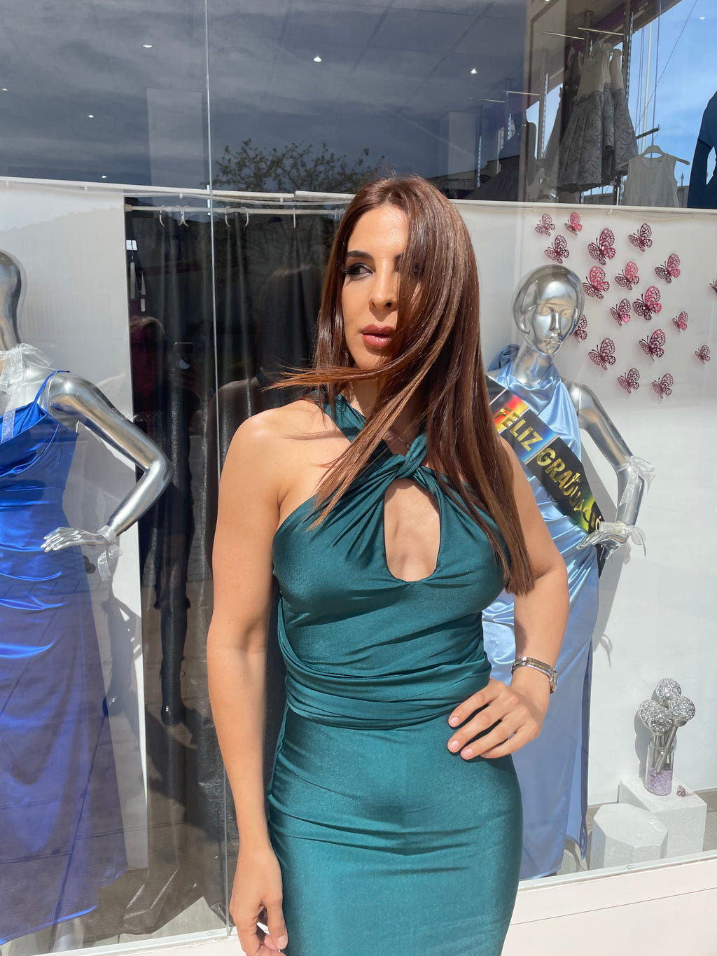 Fire long dress in various colors
