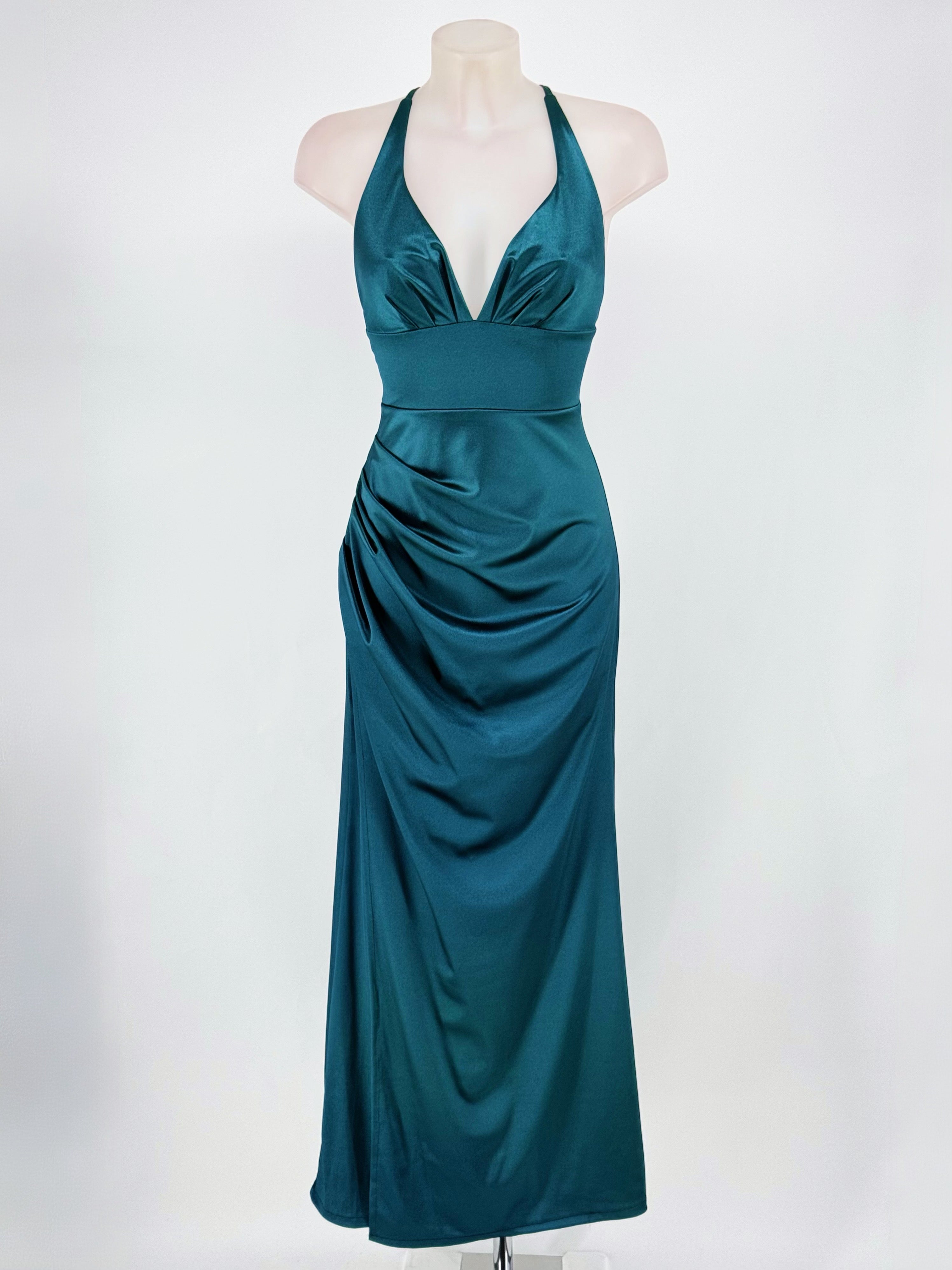 Vestido largo Jay cereza