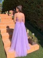 Vestido largo Miss Bliss Lila