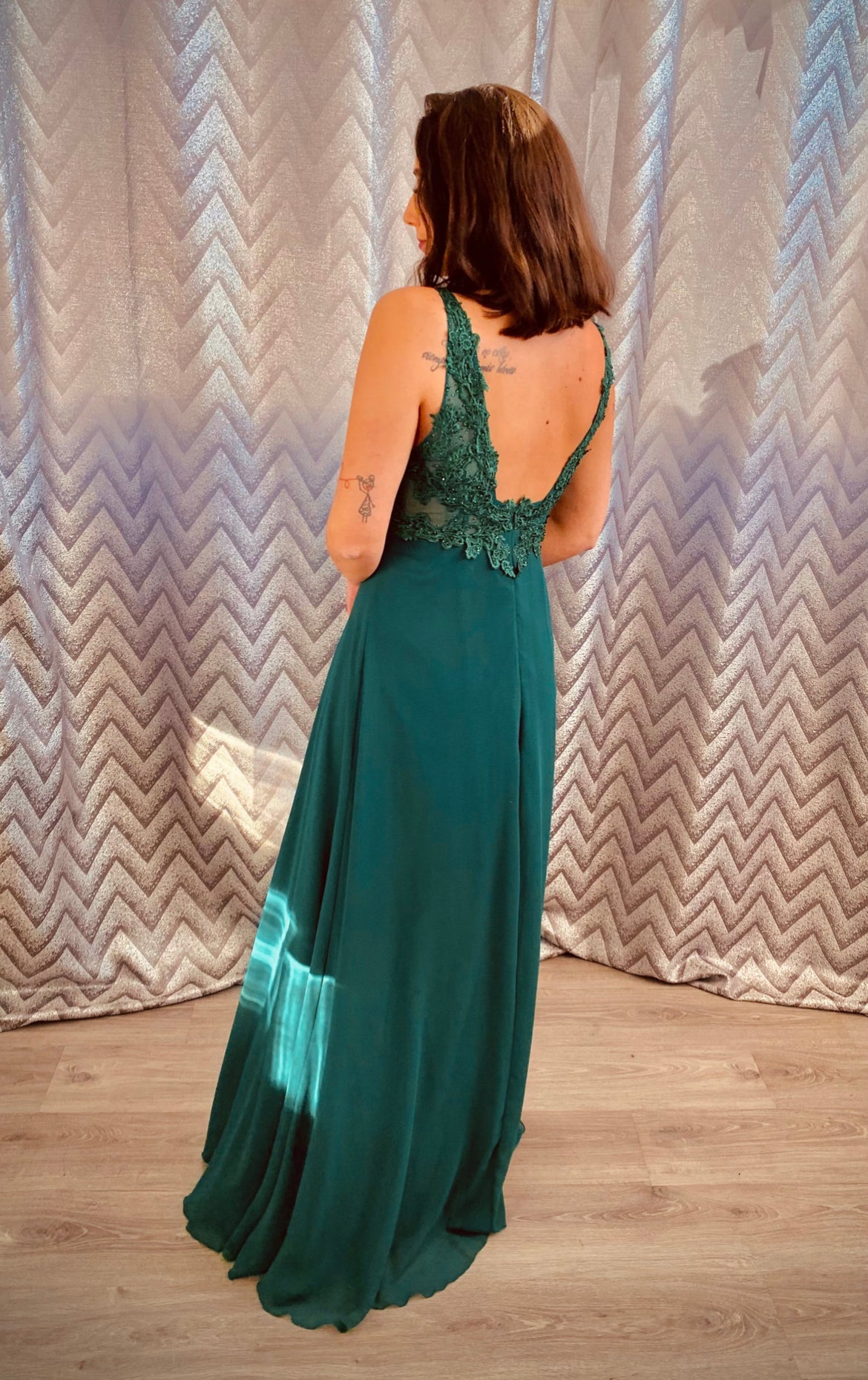 Vestido largo Eda blanco novia