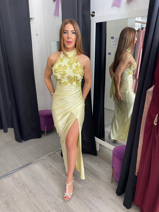 Vestido Gisela Amarillo