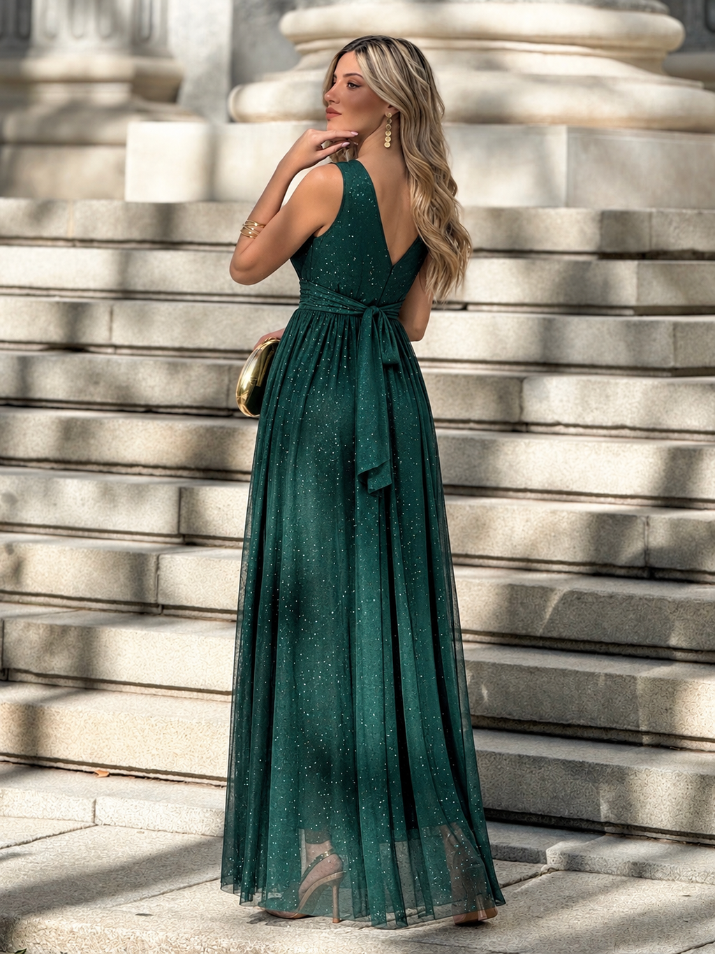 Vestido largo Leire