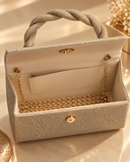 Bolso Dorado Coquette one