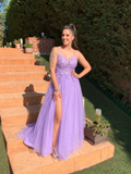Vestido largo Miss Bliss Lila
