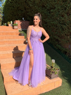 Vestido largo Miss Bliss Lila