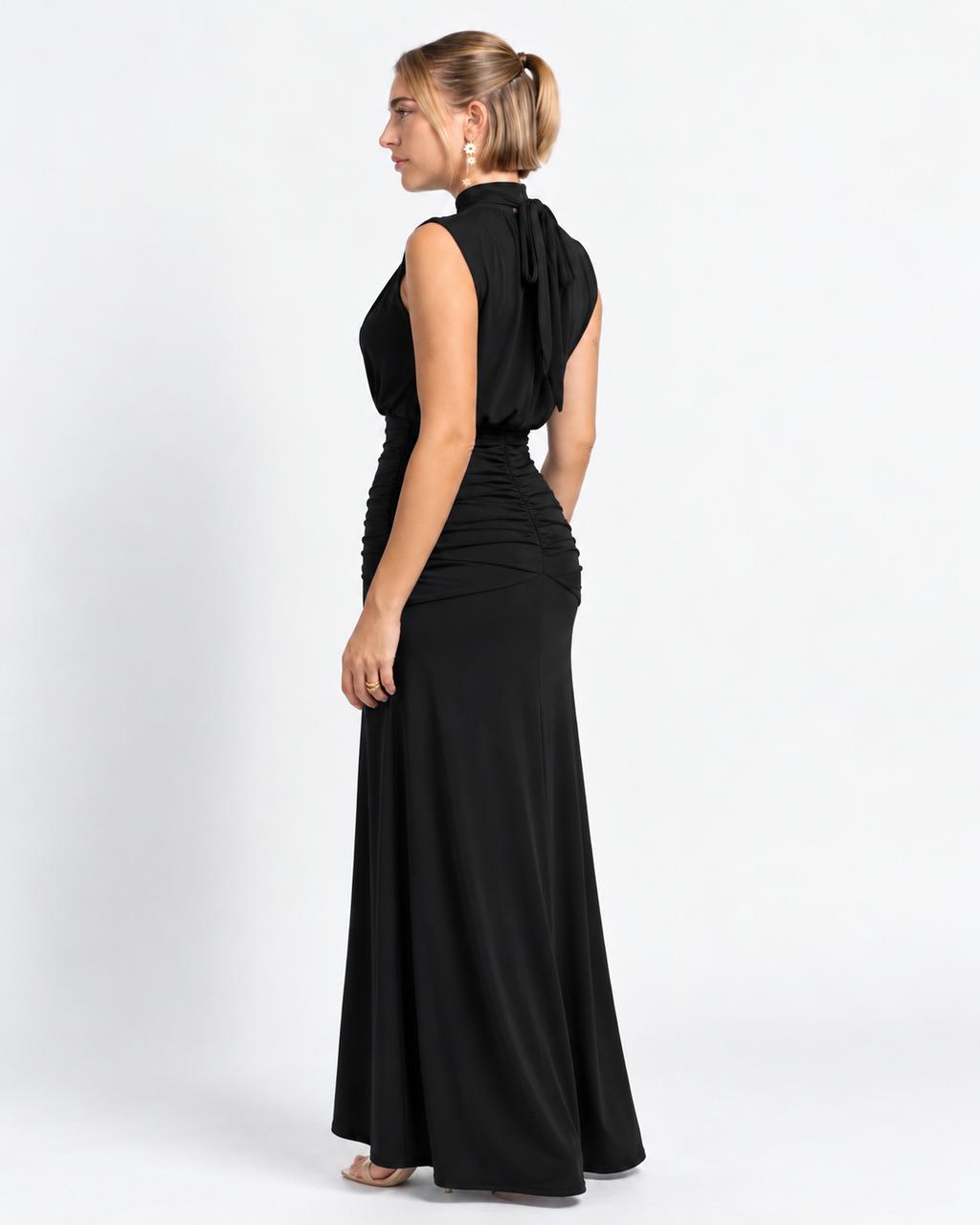 Vestido largo Ainara Negro