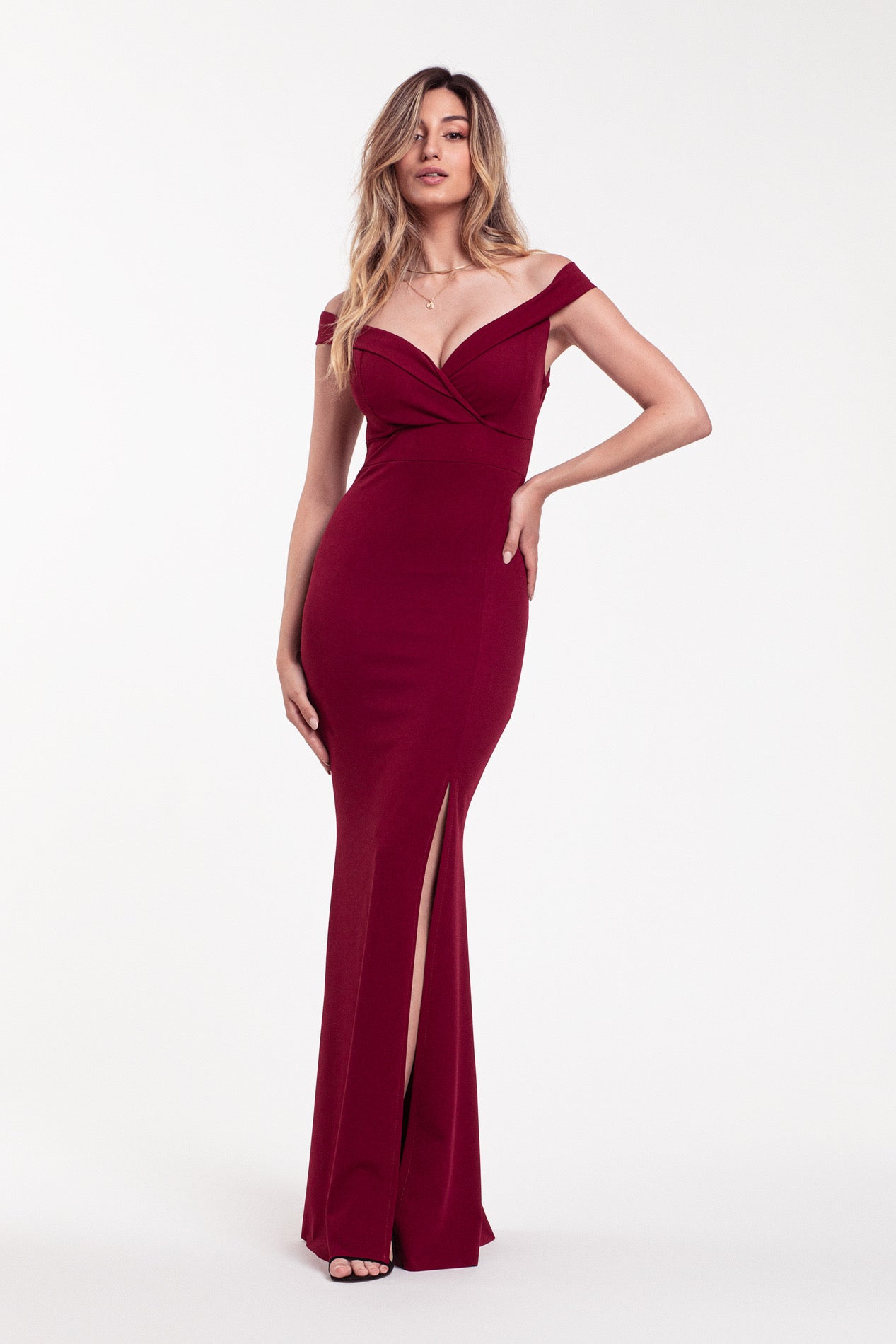 Vestido largo sirena Lúa