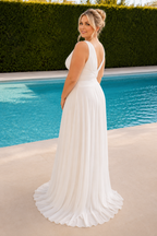 Vestido largo Venus curvy novia
