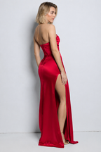 Vestido largo Dafne Rojo