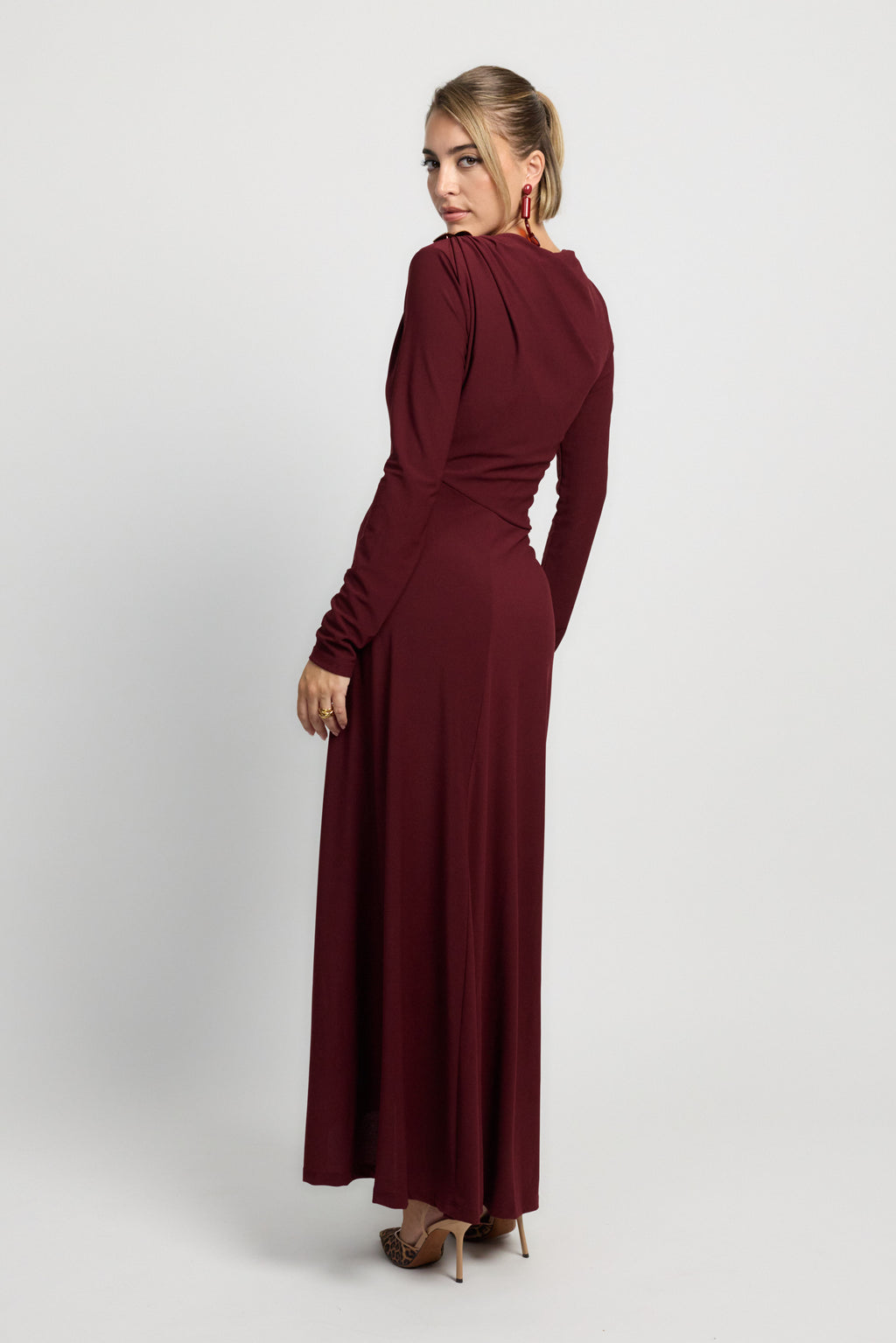 Vestido midi largo Elsa