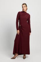 Vestido midi largo Elsa