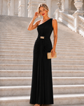 Vestido largo Celine Negro
