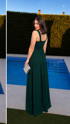 Vestido largo Enma Botella