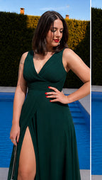 Vestido largo Enma Botella