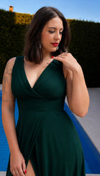 Vestido largo Enma Botella