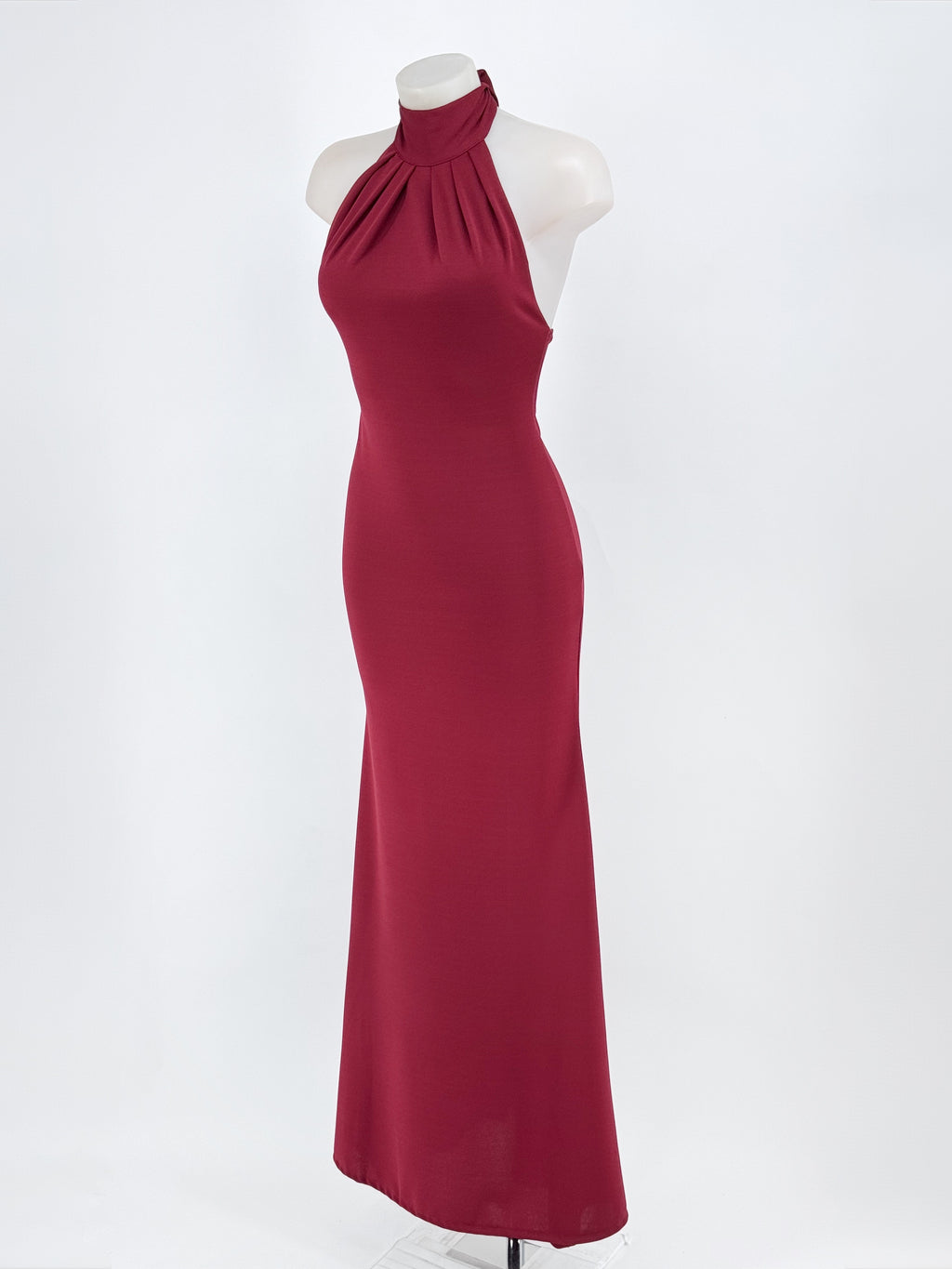 Vestido largo Qatar Burdeos