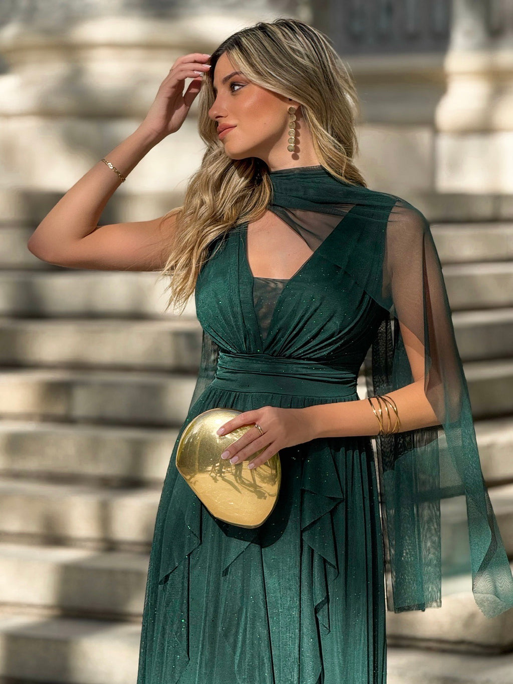 Vestido largo Leire