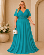 Jimena TG long dress