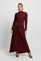 Vestido midi largo Elsa