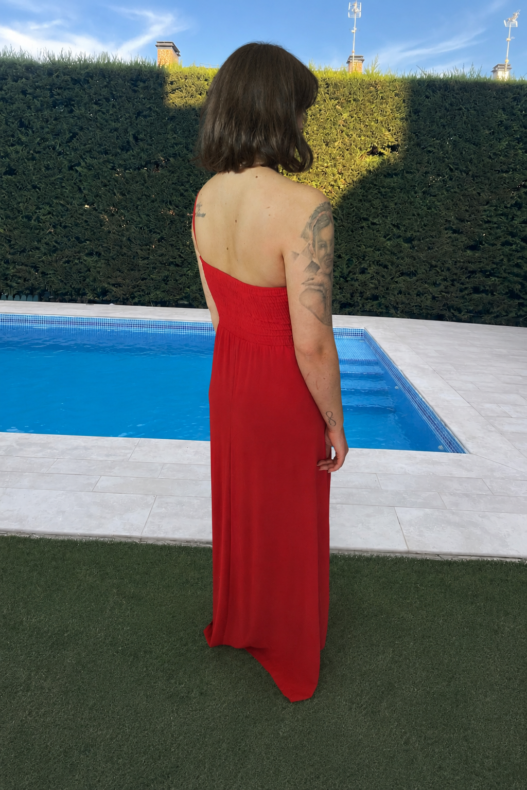 Ithaisa Air red dress