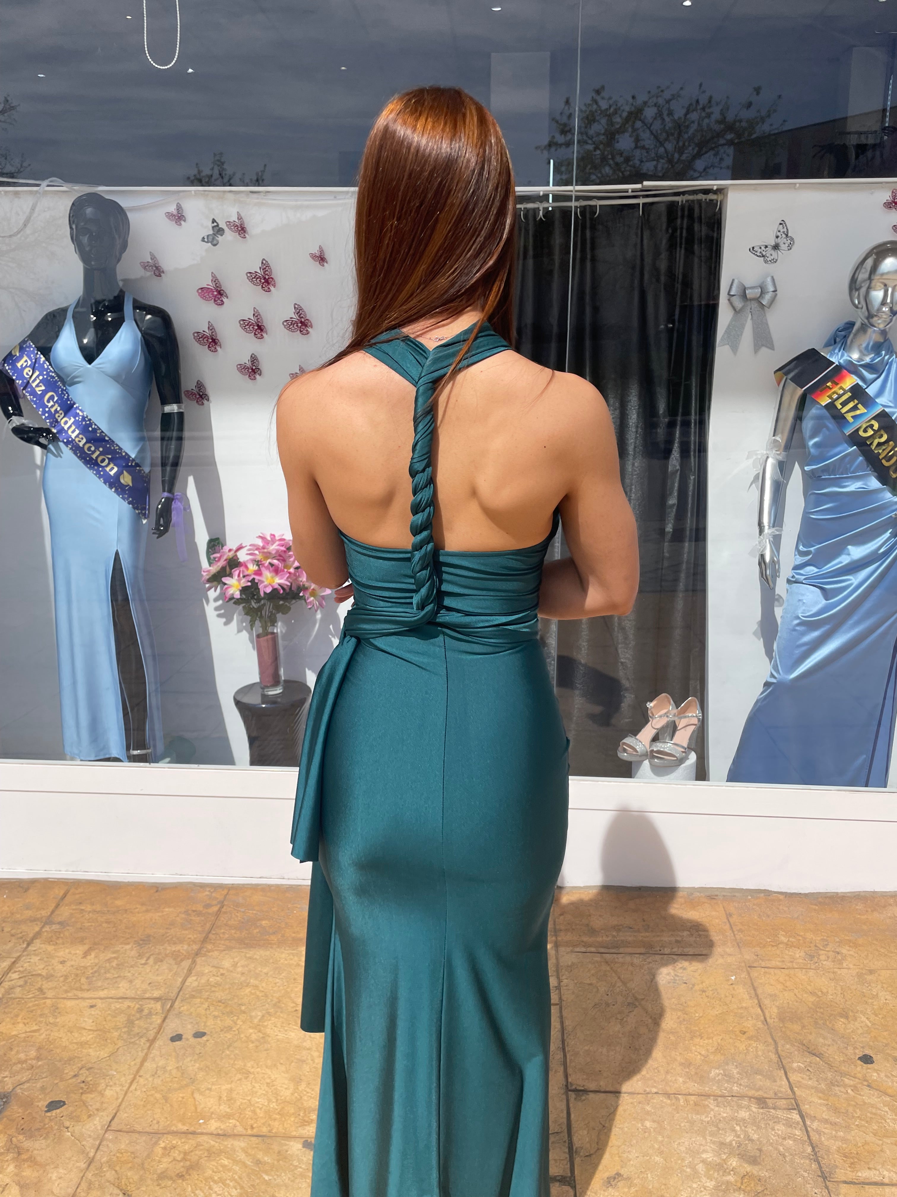 Fire long dress in various colors