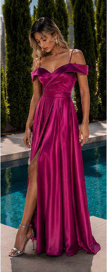 Vestido largo Ico Amarena