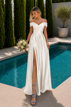 Vestido largo Ico novia blanco