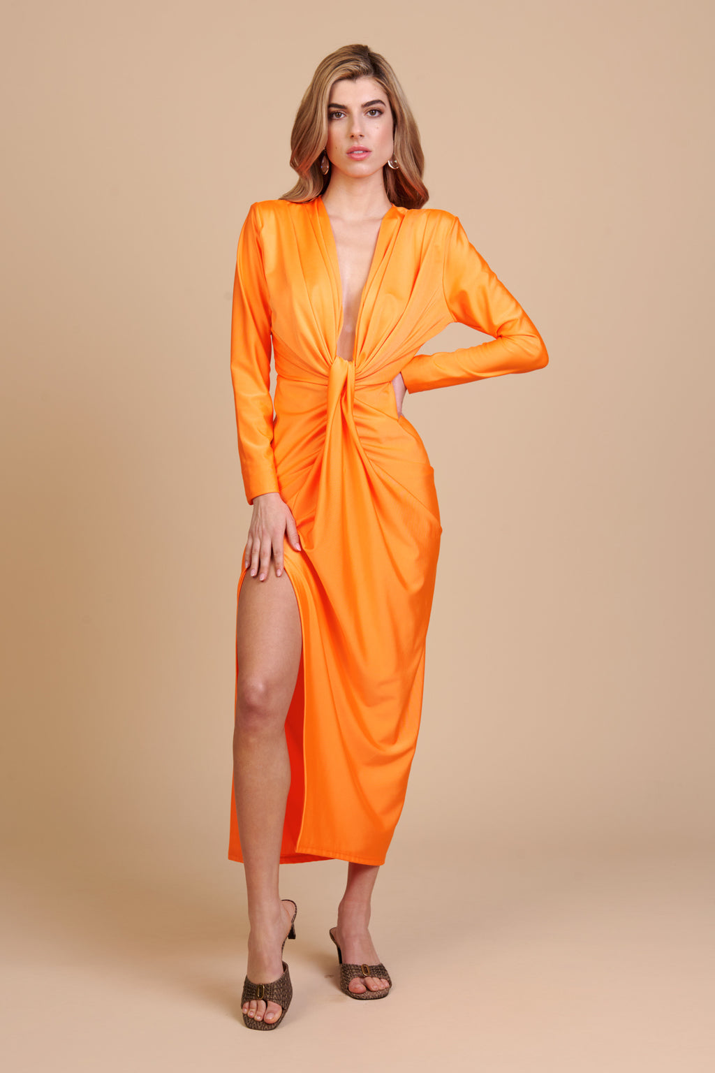 Alexandra dress with sleeves