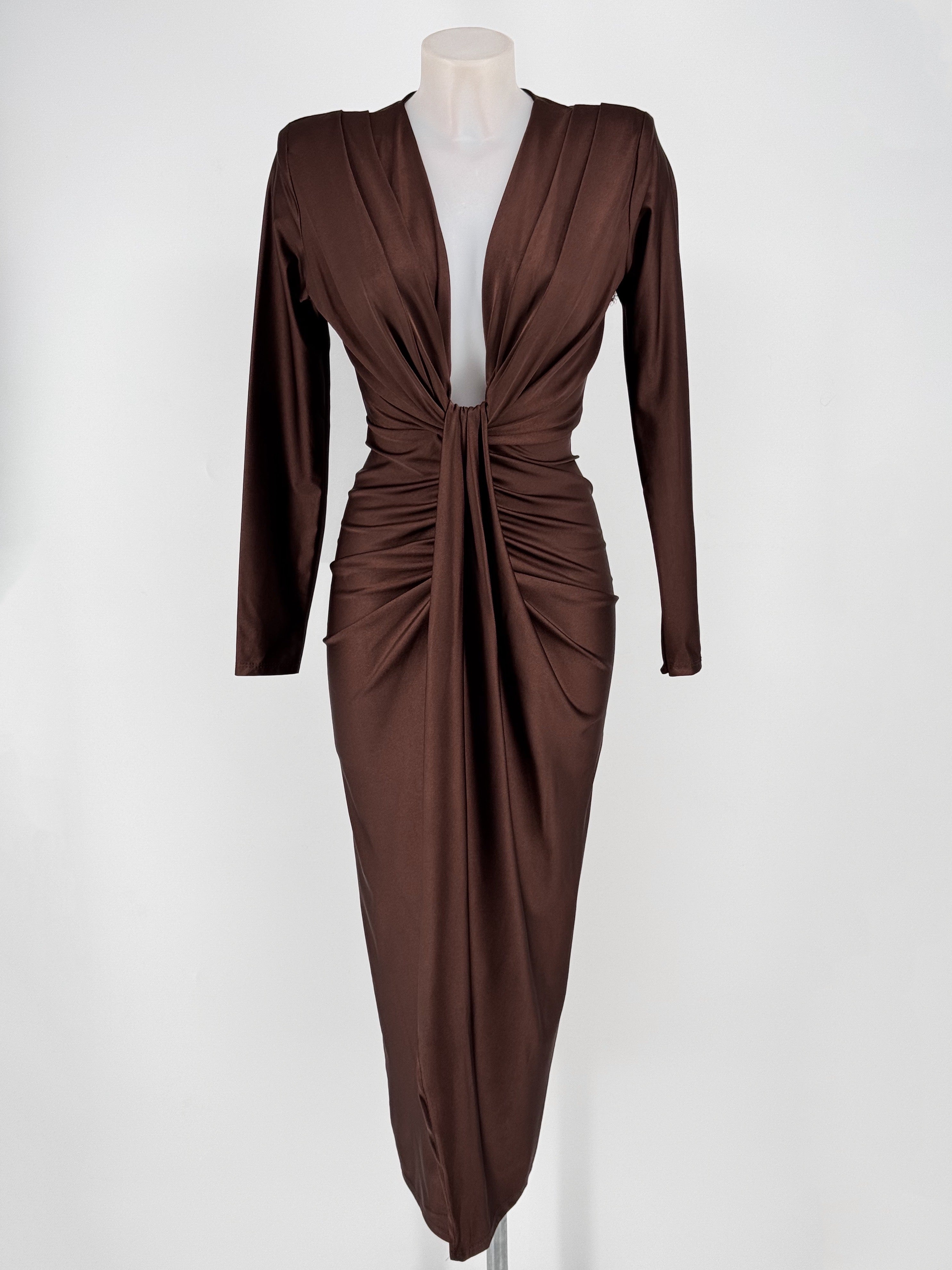 Alexandra dress with sleeves