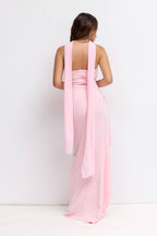 Vestido largo Sidney Rosa + colores