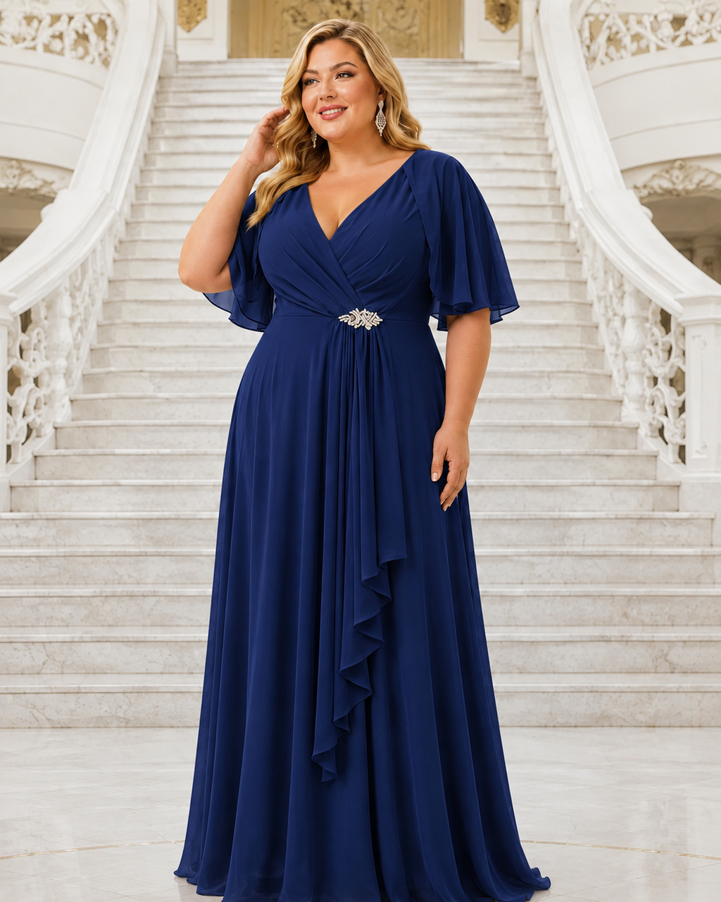 Vestido Ingrid TG  Marino