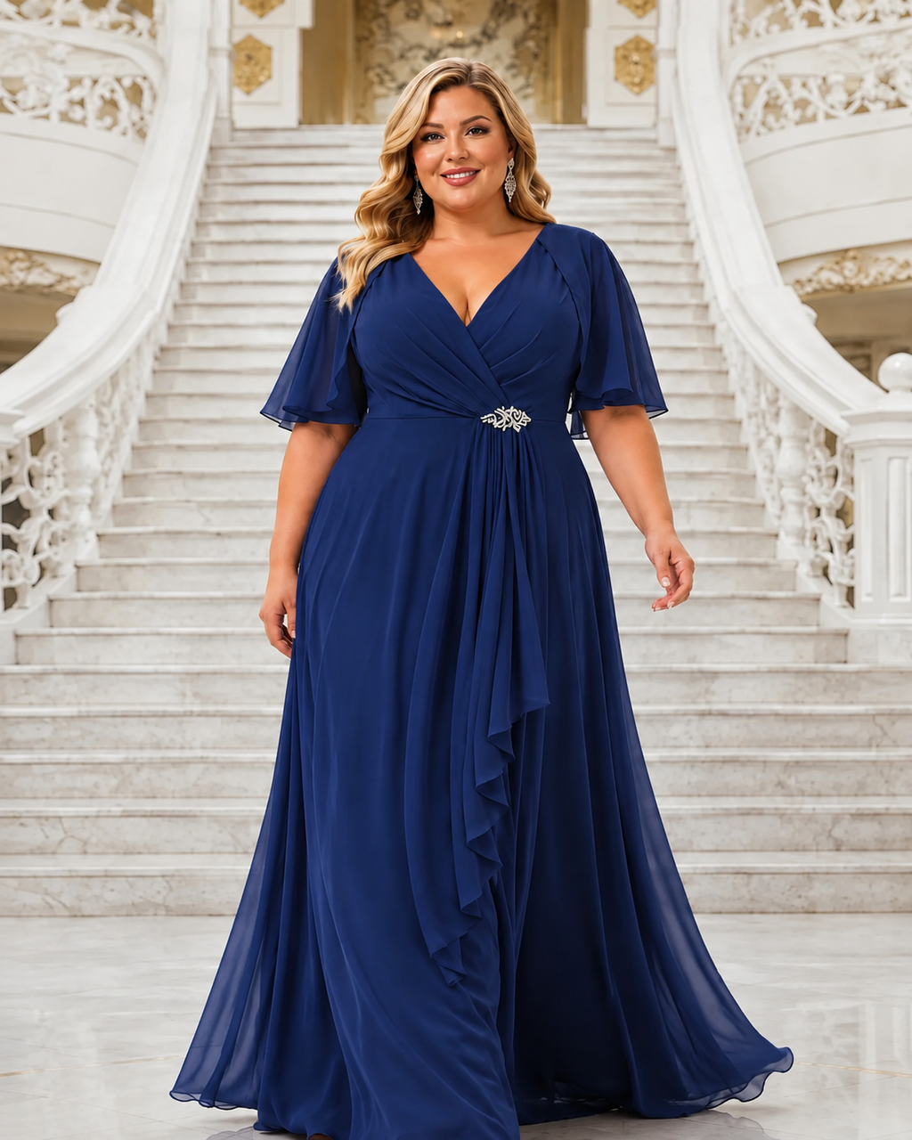 Vestido Ingrid TG  Marino