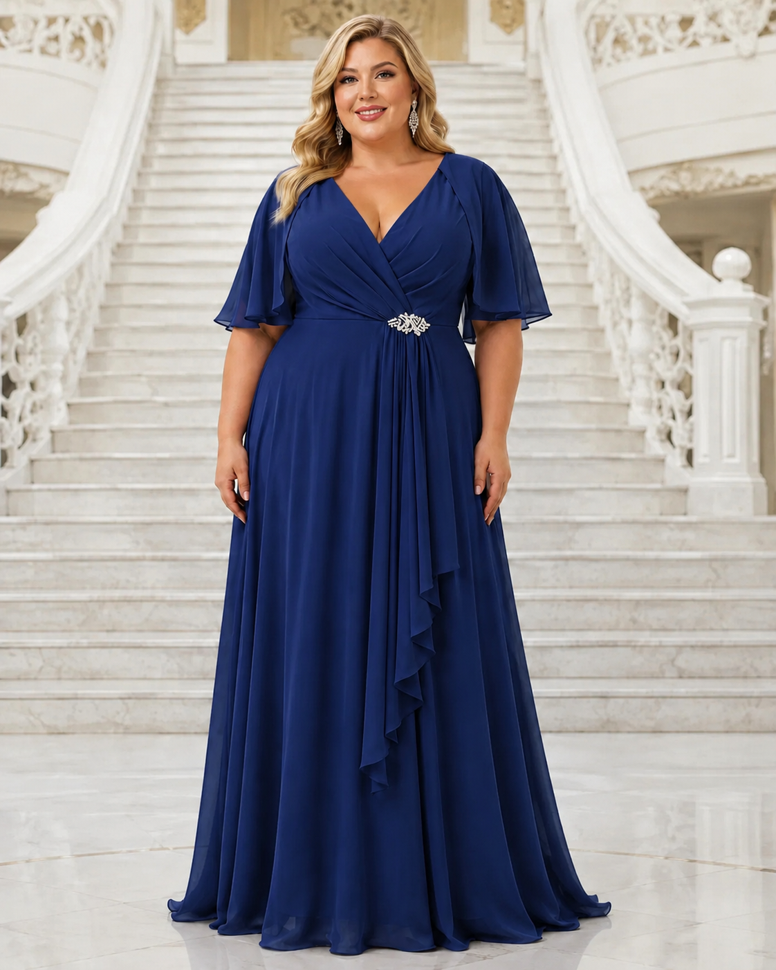 Vestido Ingrid TG  Marino