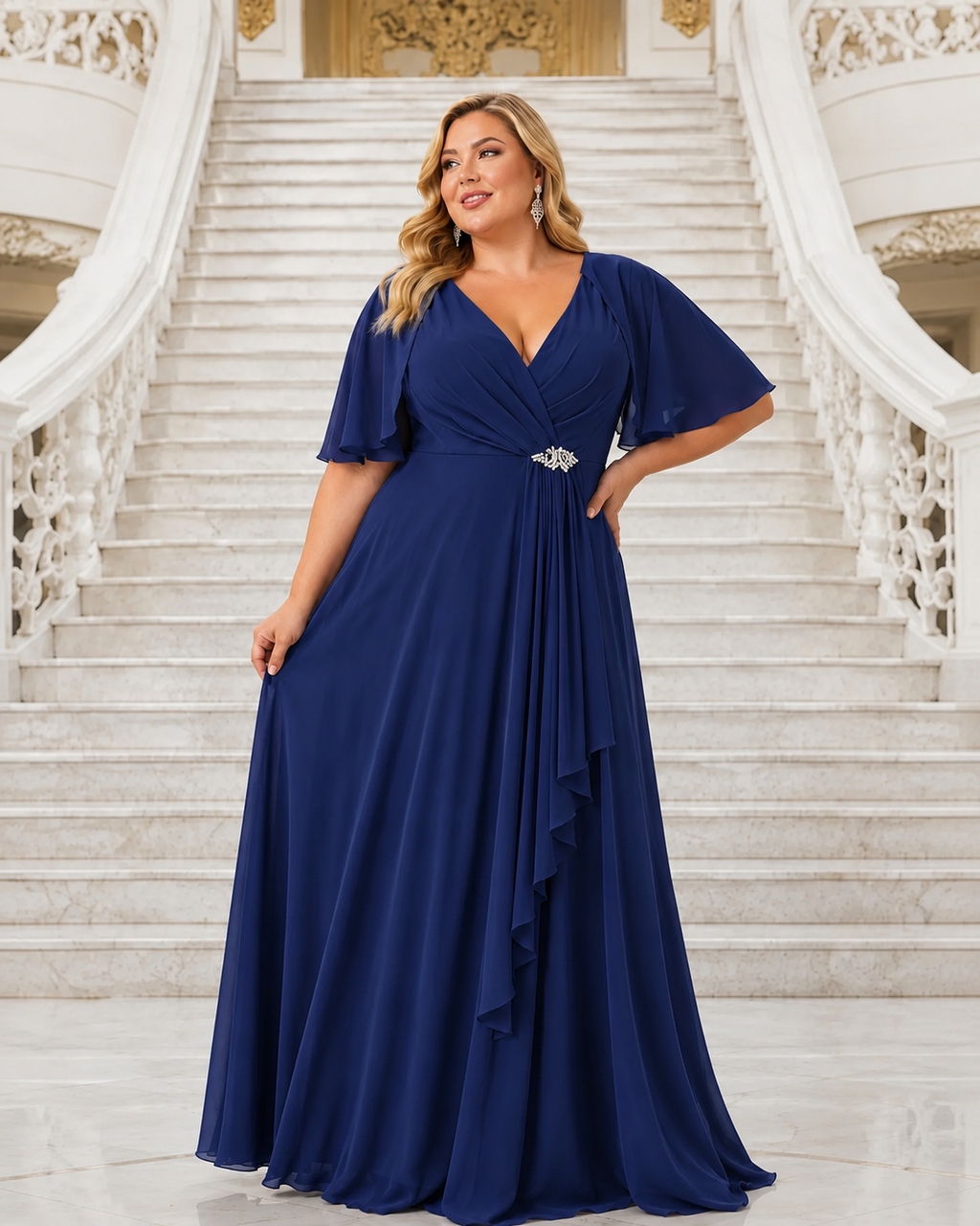 Vestido Ingrid TG  Marino