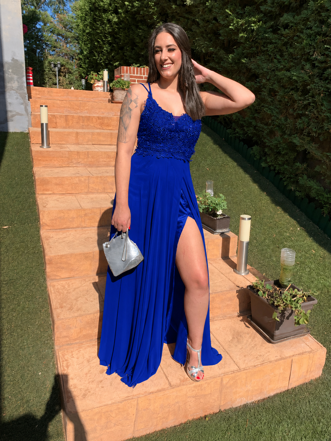 Vestido largo Ivanna Azulón