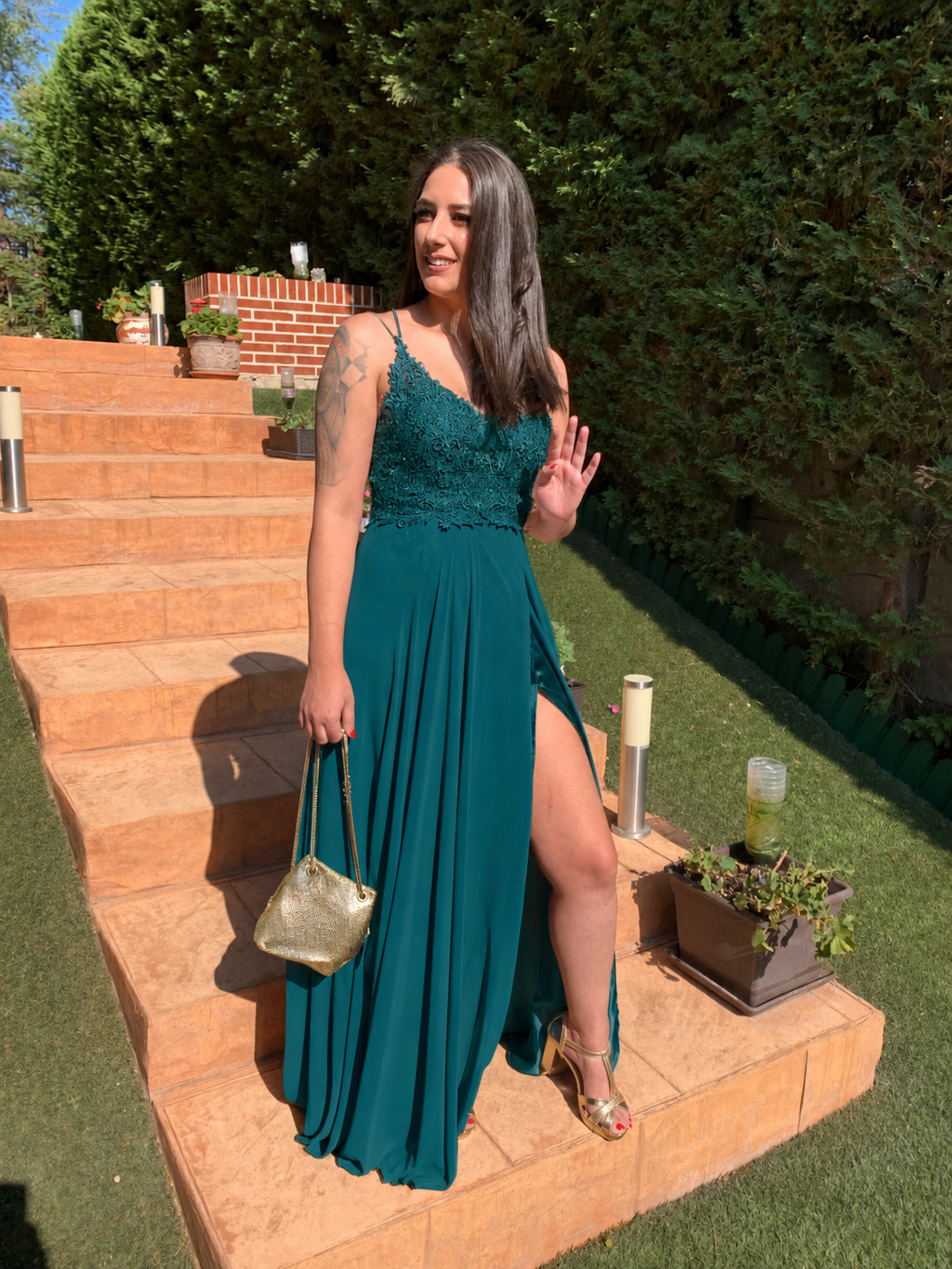 Vestido largo Ivanna Botella