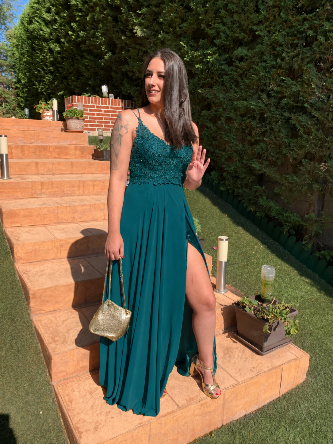 Vestido largo Ivanna Botella