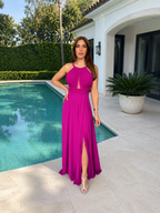 Vestido largo suhaila buganvilla