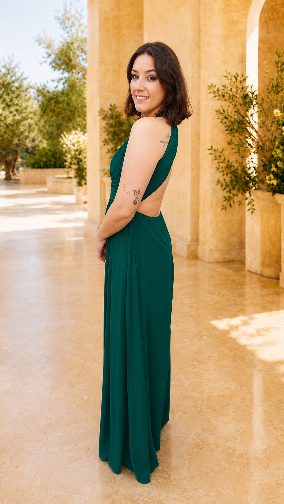 Fabiola Botella long dress