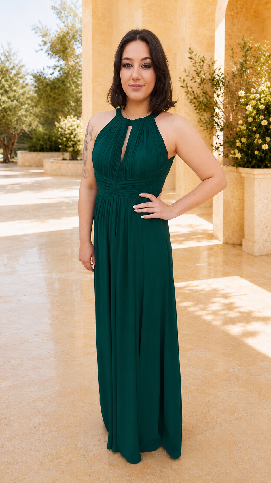Fabiola Botella long dress